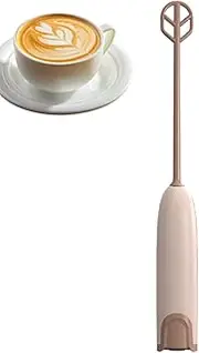 Handheld Electric Mixer - Electric Hand Blender - Portable Handheld Electric Blender, Battery Powered Handheld Blender for Soup, Sauce, Eggs