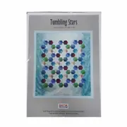 Quilting Sewing Quilt Pattern Tumbling Stars Patchwork Pattern Batik Australia