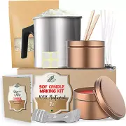 Soy Candle Making Kit for Adults & Kids, Candle Making Supplies, DIY Candle Maki