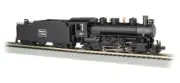 Bachmann ~ HO Scale ~ Stem Engine Boston & Maine 2-6-2 Prairie W/ Smoke ~ 51530
