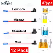 Fuse Tap Add-A-Circuit Blade Holder Standard Mini Micro2 Low-Profile APM ATC ATM