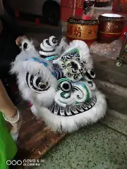 Just Lion Head of China Lion Dance Traditional Mascot Costume