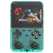 D007 Plus Pro Handheld Game Console 64GB Transparent Blue