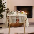 Christmas Tablecloth Rectangle Christmas Decoration Table Protector Decorative