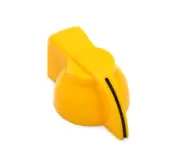 (6) Yellow Chicken Head Guitar/Amplifier/Pedal Knobs 6mm Split Shaft P-K700Y