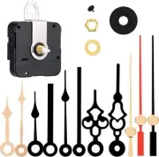 Quartz Clock Movement Mechanism Diy Repair Parts Replacement With 4 Pairs Of Sho