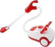 BRIGHTFUFU 1pc Simulation Vacuum Cleaner Toddlers Vacuum Cleaner Toy Kids Vacuum Funny Cleaner Toy Tiny Furniture Mini Washer Educational Kids Toy Decor Child Red Small Plastic
