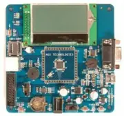 LPC1115 ARM Cortex-M0 Board, 68x128 LCD, USB, RS232, PS/2