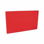 Cutting / Chopping Board 450x600x13mm Red Polyethylene HACCP Colour Coded