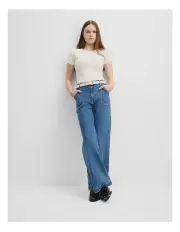 [Country Road] Teen Rib Raglan T-shirt in Marshmallow