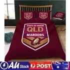 Qld Maroons Doona Single/Double/Queen/King Bed Quilt/Doona/Duvet Cover