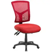 Matrix Ergonomic Heavy Duty High Back Chair Red