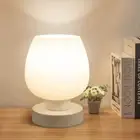 Touch Bedside Table Lamp - Modern Small Lamp for Bedroom Living Room Nightsta...