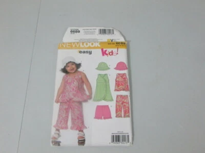 New Look Sewing Pattern Kids Toddler
