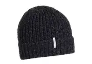 Turtle Fur Ethan Ragg Wool Knit Men Women Unisex Beanie Hat Winter Snow Black