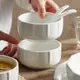 白色陶瓷吃米飯碗家用單個小湯勺盤子湯面碗大號日式酸菜魚大盆碗