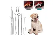 Plaque & Tartar Remover for Dogs Cats,Pets Dental Scaler with LED Light,Electric Dog Teeth Cleaning Tools 3 Cleaning Mode