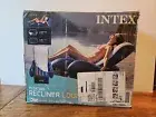 Intex Inflatable Floating Recliner Lounge Chair W/ Cup Holders Pool New In Box