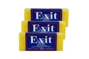3PCE Exit Soap Instant Stain Remover Blocks Unscented Biodegradable 50g