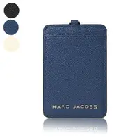 在飛比找ETMall東森購物網優惠-MARC JACOBS 魚子醬皮革識別證掛帶票卡夾-(新款任