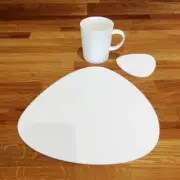 Pebble Placemat and Coaster Set