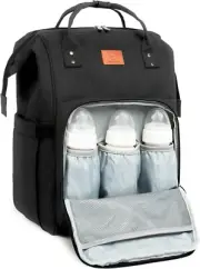 KeaBabies Nappy Changing Bag - Baby Diaper Bag Backpack with Changing Pad, Large