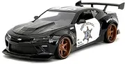 Big Time Muscle 1:24 2016 Chevy Camaro SS Widebody Die-Cast Car, Toys for Kids and Adults(Drift Patrol Police)