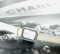 在飛比找Yahoo!奇摩拍賣優惠-Chanel Premiere 鑽石女錶
