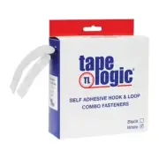 Tape Logic Hook and Loop Combo Packs 3/4" White Dots (200 Dots)