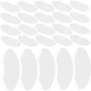 BESTYASH 30Pcs Facial Shield Eye Covers for Hairdressing Face Protector for Salon Use Durable Hair Styling Shields for Cutting and Hair Dyeing
