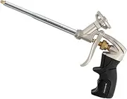 Foamgun,Rockman Tools Exquisite Foaming Gun,Precision Machined Copper Alloy Nozzle, Double Sealing Structure, Exquisite Craftsmanship - For Insulation & Filling (Black)