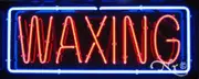 BRAND NEW "WAXING" 32x13 BORDER REAL NEON SIGN w/CUSTOM OPTIONS 10341