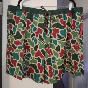 NEW Magellan Outdoors Fish Gear Men's 3XL Water-repellent Camo Boat Shorts NWT