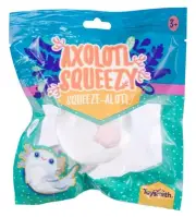 NIP NEW Water Filled Axolotl Toy Squeeze Ball Sensory