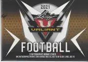 2021 LEAF VALIANT FOOTBALL FACTORY SEALED HOBBY BOX