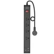 NEW Monster 4 Socket Surge Protection Board with USB-C & USB-A Ports
