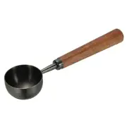 Coffee Measuring Spoon, 4" x 0.7" Coffee Scoop Black