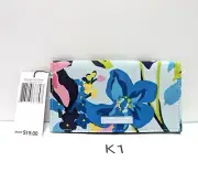 Vera Bradley Checkbook Cover MARIAN FLORAL Blue Purple Pink NWT Exact Item K1