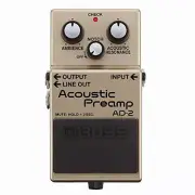 New BOSS AD-2 Acoustic Preamp effector Japan