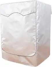 Dust Proof Cover Washing Machine Cover Waterproof Case Washing Machine Protective Dust Front Load Wash Dryer 4 Sizes(M(45-50CM))