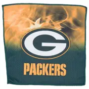 KR Strikeforce NFL Green Bay Packers Dye Sub On Fire Bowling Ball Towel