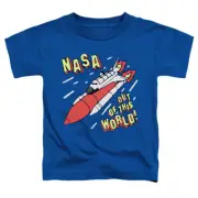NASA Apollo 11 Toddler T-Shirt Out of this World Royal Tee