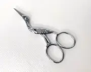 Stork Scissors - Small Scissors for Embroidery and Sewing - 2 Pair