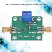 Bias Tee Module RF Microwave DC Blocker Filter Board Tools 10 To 6000MHz.
