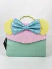 Disney Minnie Mouse Pastel Sequin Crossbody Bag Limited Edition Exclusive New