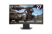 LG UltraGear GS60QC 27" QHD 180Hz Curved Gaming Monitor