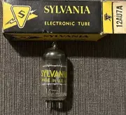 Vintage NOS NIB Sylvania 12AU7A Tube Preamp Electron Vacuum Amplifier Audio Radi