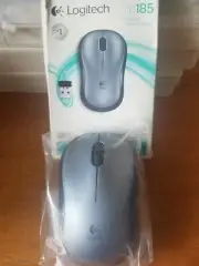 Logitech wireless mouse m185 silver