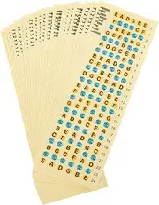 Toyvian Guitar Fretboard Sticker Set Note Decals Fret Guide Labels Reminding Stickers