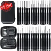 Upgraded Terminal Removal Tool Kit, 30 PCS Pin Extractor Set Depinning Tool, Au